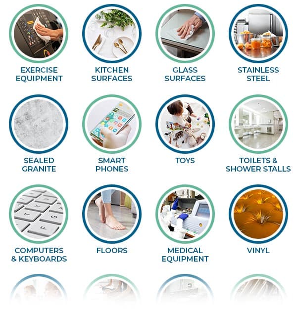 Safe for Use on Nearly Every Surface