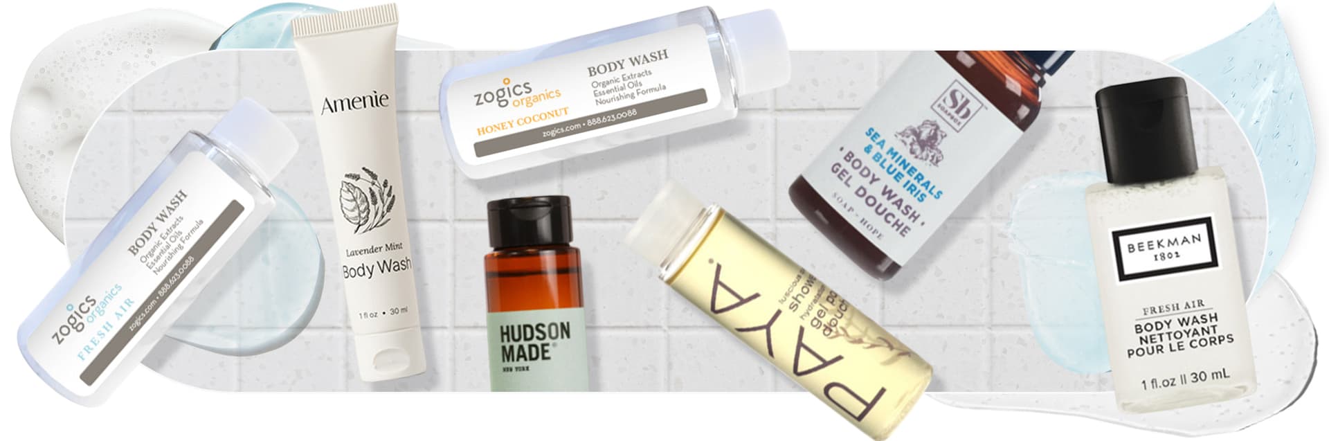Free bath and body samples